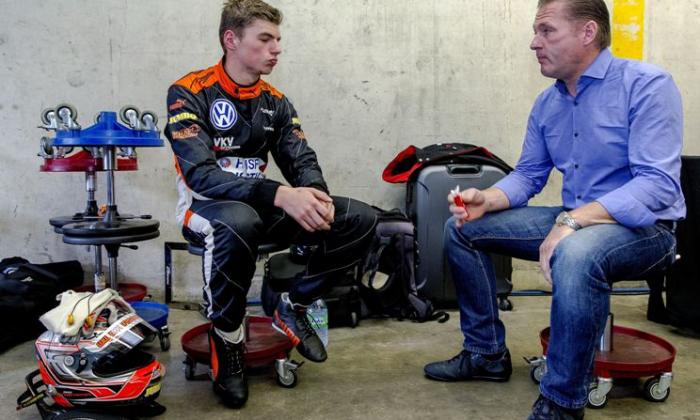 Inspiredlovers max_verstappen Max Verstappen reveals ’emotional’ tribute helmet to father Jos for... Boxing Sports  Red Bull F1 Red Bull and Sergio Perez Max Verstappen Lewis Hamilton Formula 1 F1 News 