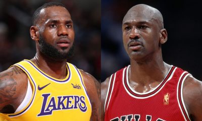 Inspiredlovers skysports-lebron-james-michael-jordan_4458550-400x240 Michael Jordan scares LeBron James’ teammate by... NBA Sports  NBA News Michael Jordan Lebron James Lakers 