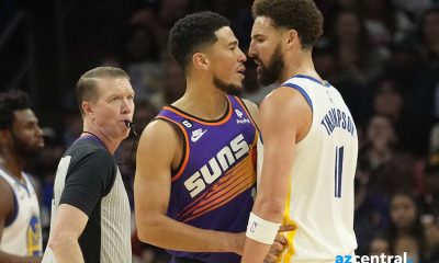 Inspiredlovers Ff-Gas0UUAA7c2t-e1666766005888-400x240 After Heated Scuffle With Klay Thompson Champion, Devin Booker Breaks Silence as Suns Quash the... NBA Sports  Warriors Stephen Curry NBA News Klay Thompson Devin Booker 