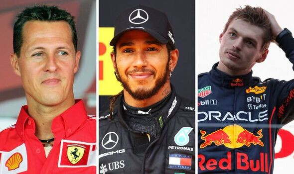 Inspiredlovers Max-Verstappen-has-some-way-to-go-to-catch-the-all-time-leaders-1680996 Michael Schumacher's brother makes FIA demands after Max Verstappen title win Boxing Sports  Ralf Schumacher Max Verstappen Lewis Hamilton George Russell Formula 1 F1 News 