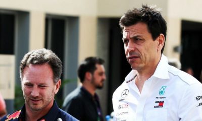 Inspiredlovers f9b44c3e-christian-horner-and-toto-wolff-400x240 "Sudden Betrayal: Toto Wolff Shatters Lewis Hamilton's Dreams in Shocking Move – Mercedes' Shocking Change of Plans Revealed!" Boxing Sports  Mercedes AMG Lewis Hamilton Formula 1 F1 News 