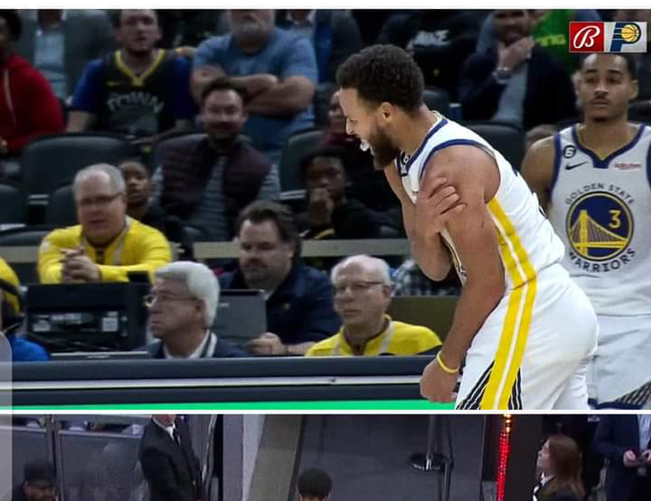 Inspiredlovers Screenshot_20221216-063846 Stephen Curry Faces Major Setback Upon Shoulder Injury NBA Sports  Warriors Stephen Curry NBA World NBA News 