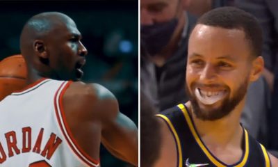 Inspiredlovers NBA-Michael-Jordan-Steph-Curry-400x240 Stephen Curry Once Gave a Savage Reply to Bull Player with No Care About His Sportsmanship NBA Sports  Warriors Stephen Curry NBA News Chicago Bulls 