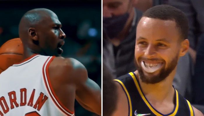 Inspiredlovers NBA-Michael-Jordan-Steph-Curry Stephen Curry Once Gave a Savage Reply to Bull Player with No Care About His Sportsmanship NBA Sports  Warriors Stephen Curry NBA News Chicago Bulls 