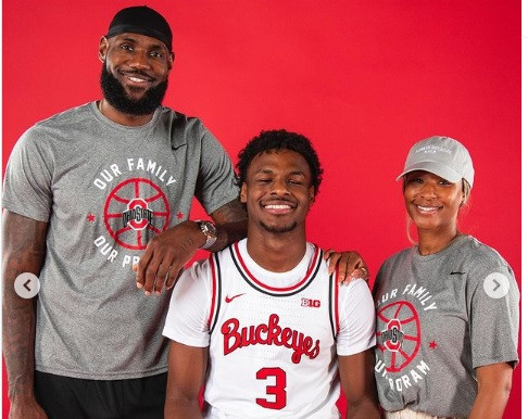 Inspiredlovers Untitled LeBron James’ Millionaire Son Bronny Set to Make Life-Changing Choice to Enhance Father-Son Union Possibility NBA Sports  NBA News Lebron James Lakers Bronny James 