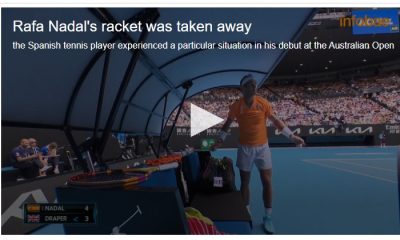 Inspiredlovers UntitledTRE-400x240 The curious incident that Rafa Nadal suffered with a ball boy in his debut at the Australian Open Sports Tennis  Tennis World Tennis News Rafael Nadal ATP 