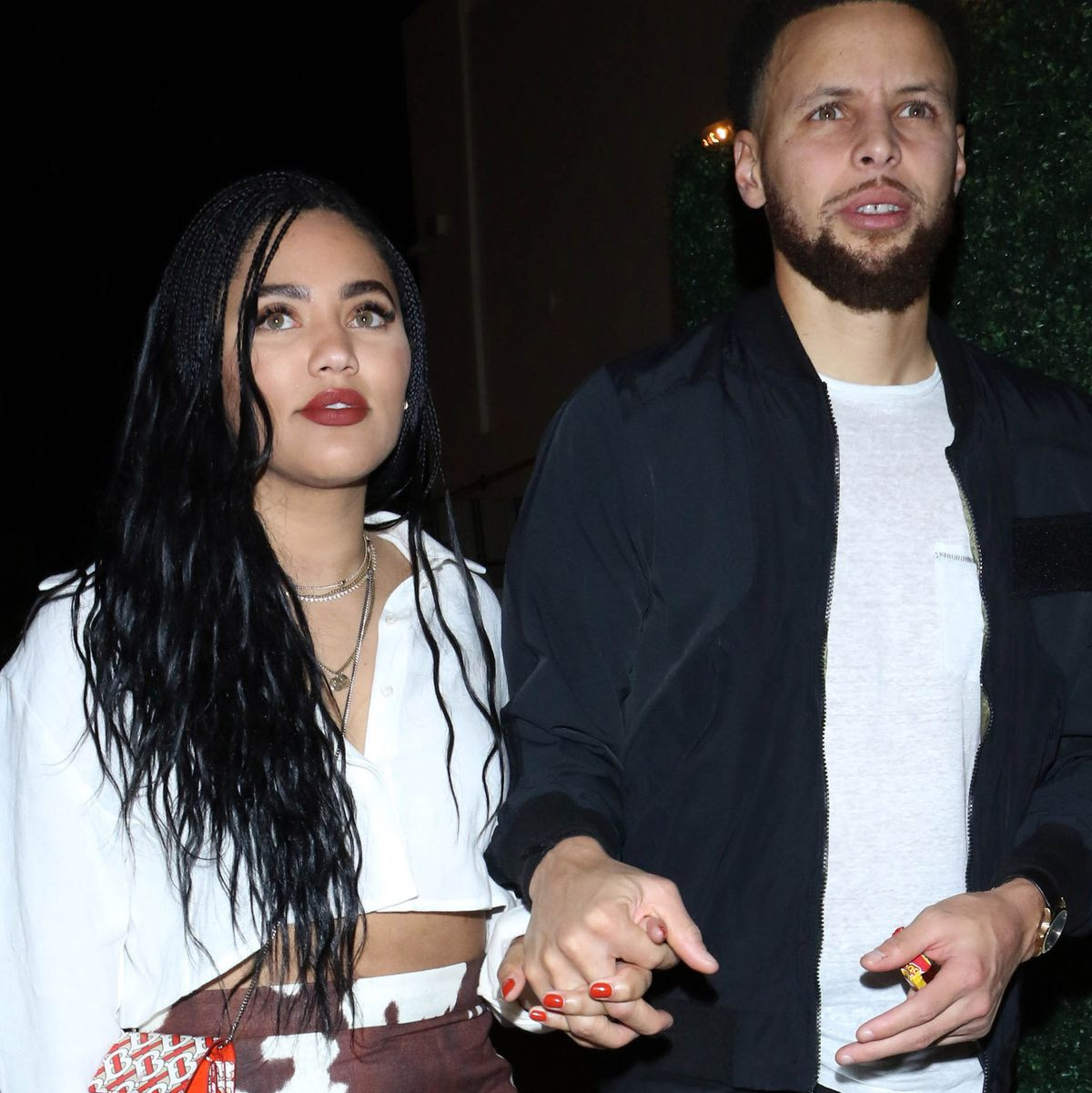 Inspiredlovers stephen-curry-and-ayesha-curry-are-seen-on-january-10-2020-news-photo-1603140874 Stephen Curry and his Wife Ayesha Curry Engaged In Strong Opposition NBA Sports  Warriors Stephen Curry NBA World NBA News Ayesha Curry 