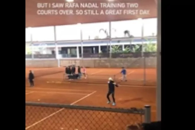 Inspiredlovers 16775378520196 Rafa Nadal returns to training on clay and gives clues about his return in... Sports Tennis  Tennis World Tennis News Rafael Nadal ATP 