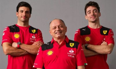 Inspiredlovers FonqI9zXsAcE-Mj-e1676228593372-400x240 The newly arrived TP has resorted to the old-school ways to claim the... Boxing Sports  Formula 1 Ferrari F1 F1 News Charles Leclerc Carlos Sainz 