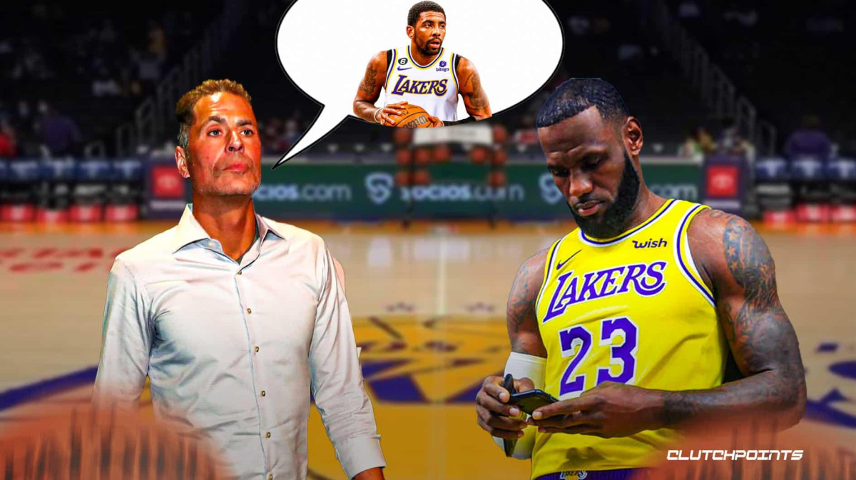 Inspiredlovers lebron-james-lakers-kyrie-irving The Lakers, catastrophic calamity while the Lakers keep an eye on Irving NBA Sports  NBA World NBA News Lebron James Lakers Kyrie Irving 