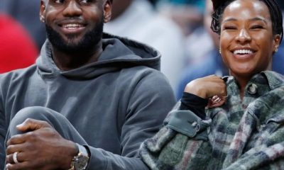 Inspiredlovers lebron-james-wife-savannah-400x240 LeBron James makes NSFW comment on wife has fans speculating NBA Sports  Savannah James NBA World NBA News Lebron James Lakers 