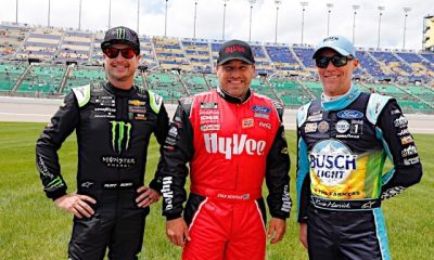 Inspiredlovers 2021-Kansas-I-Cup-Kurt-Busch-Kevin-Harvick-Ryan-Newman-NKP-400x240 Kevin Harvick and Denny Hamlin  join Kyle Busch in... Boxing Sports  NASCAR News Kyle Busch Kevin Harvick Denny Hamlin Chase Elliott 