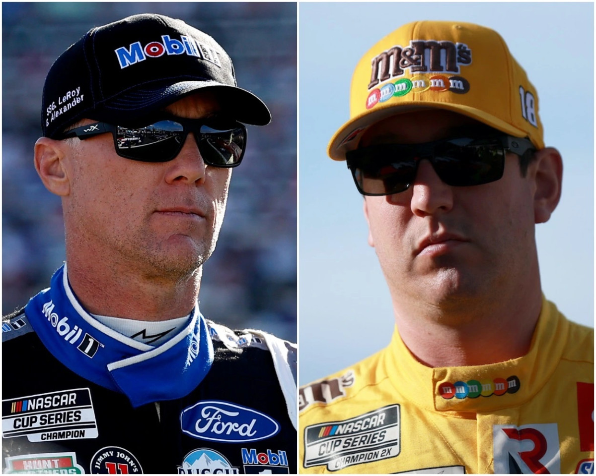 Inspiredlovers Kevin-Harvick-and-Kyle-Busch Kevin Harvick to Pay for His Actions as Accusations Fly Boxing Sports  NASCAR News Kyle Busch Kevin Harvick Denny Hamlin Chase Elliott Bubba Wallace 