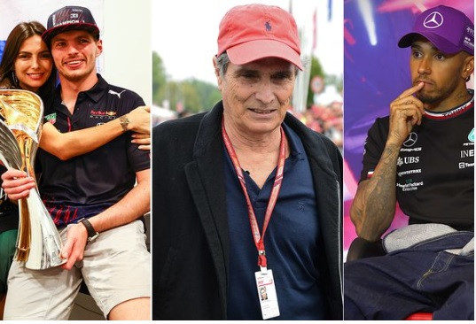 Inspiredlovers fgd Max Verstappen’s Girlfriend Kelly Piquet Contemplates Buying $2,300 Present for “Lewis Hamiltonand Toto Wolff” Boxing Sports  Toto Wolff Max Verstappen Lewis Hamilton Formula 1 F1 News 