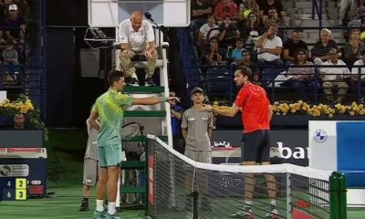 Inspiredlovers gfdsa-400x240 Novak Djokovic pulls umpire into conversation over disagreement with Daniil Medvedev call Sports Tennis  Tennis World Tennis News Novak Djokovic Danil ATP 