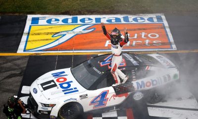 Inspiredlovers kevin-harvick-driver-of-the-mobil-1-ford-celebrates-after-news-photo-1660516740-400x240 "NASCAR Decision" Kevin Harvick Remembers What Denny Hamlin Did Last Year Boxing Sports  NASCAR News Kevin Harvick 