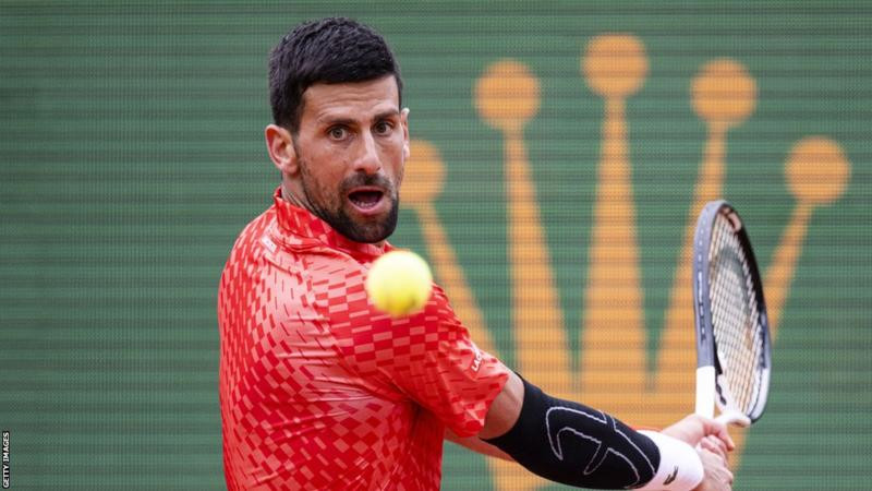 Inspiredlovers 129399463_gettyimages-1251792645 Novak Djokovic Has His Right Elbow Strapped As He gives Condition On That Sports Tennis  Tennis World Tennis News Novak Djokovic ATP 