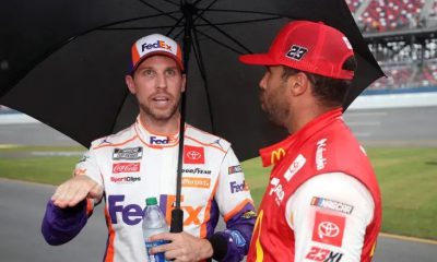 Inspiredlovers Denny-Hamlin-Makes-Bizzare-Comments-On-Bubba-Wallace-400x240 Chase Elliott's fan was ready to throw down with Denny Hamlin in the pits after the controversial wreck Sports  