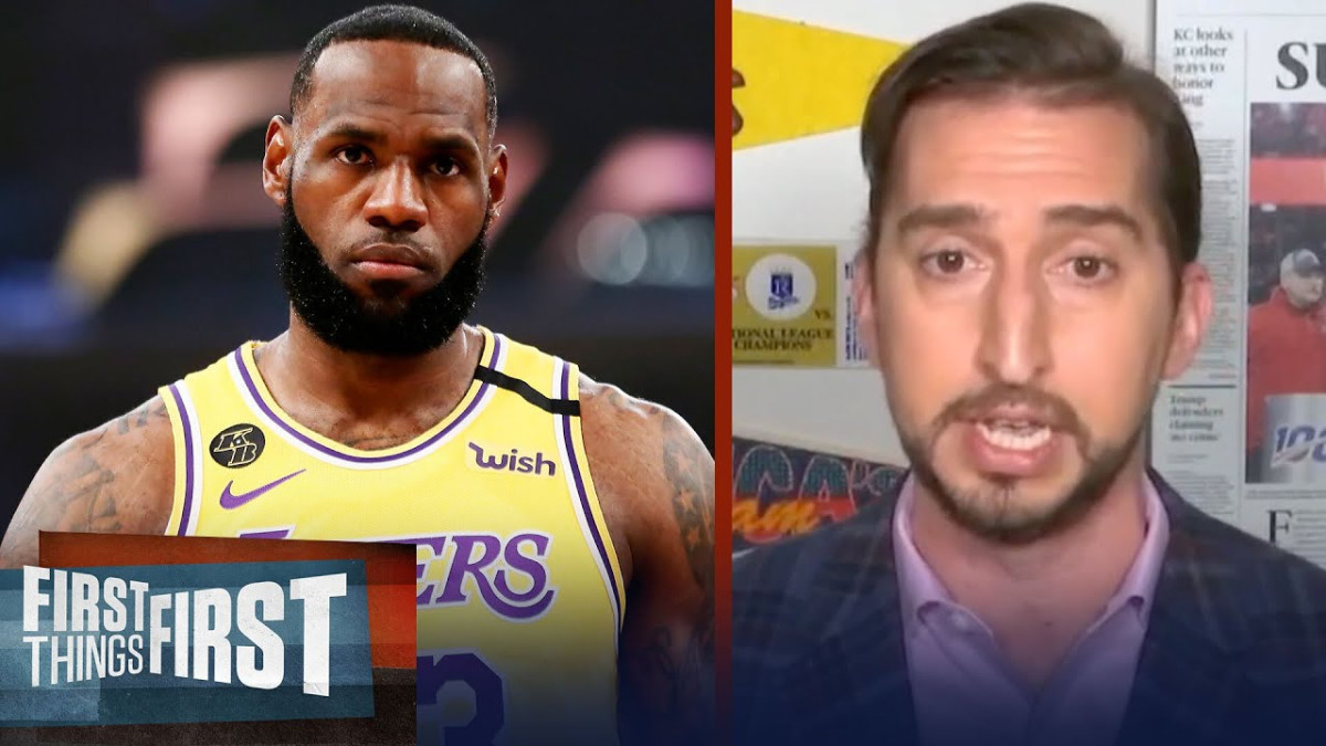 Inspiredlovers Lebron-James-Got-Trashed-By-Nick-Wright LeBron James finally breaks his silence on Lakers’ free agency moves thus far NBA Sports  NBA News Lebron James Lakers News Lakers 