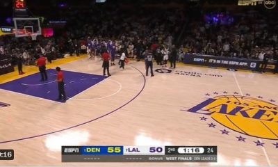 Inspiredlovers lebron-400x240 Lebron James Hit NBA Official And Left Him With Bloody Mouth In in Nuggets-Lakers Game 3 NBA Sports  NBA World NBA News Lebron James Lakers 