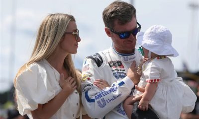 Inspiredlovers Dale-Earnhardt-Jrs-Parenting-Struggles-Summed-up-By-Wife-in-Heartwarming-Post-400x240 JR Motorsports Star Edges Ahead of Boss Dale Earnhardt Jr as He Claims Icebreaker Title Sports  Dale Earnhardt Jr. 