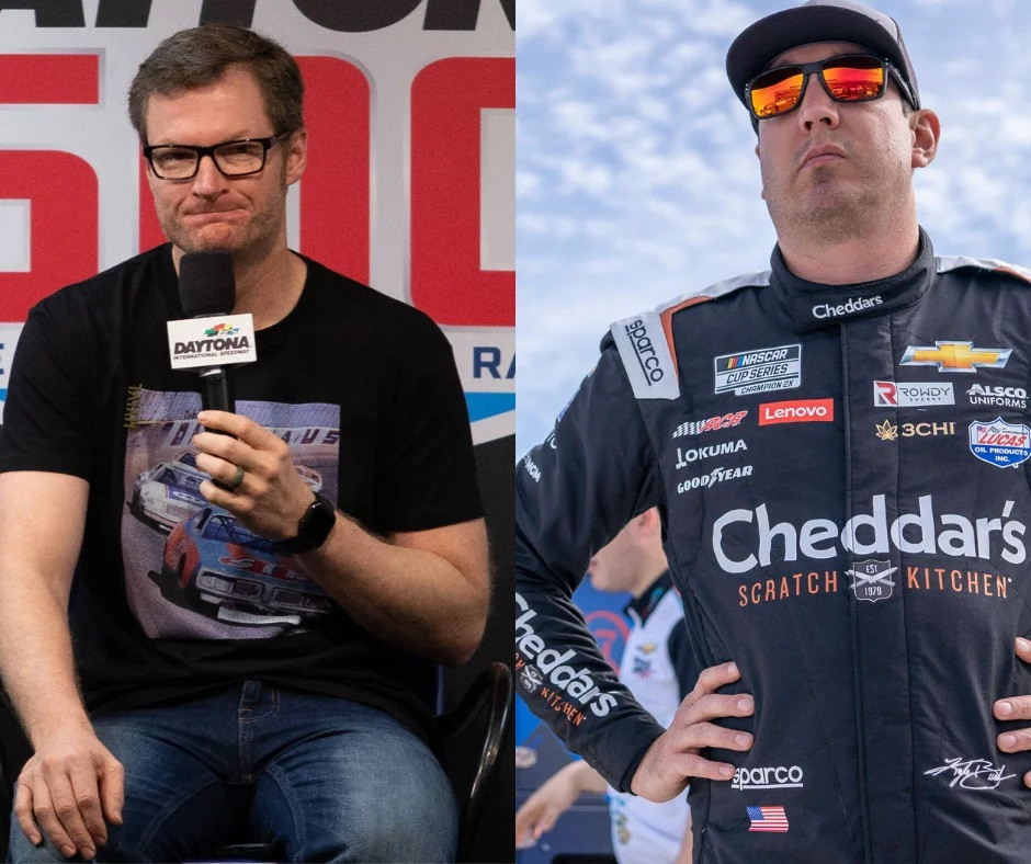 Inspiredlovers Kyle-Busch-Joins-Dale-Earnhardt-Jrs-Scary-Take "Exclusive: Dale Earnhardt Jr. Speaks Out on Shane van Gisbergen and Others - Called Out Their Flaws" Boxing Sports  NASCAR News Dale Earnhardt Jr. 