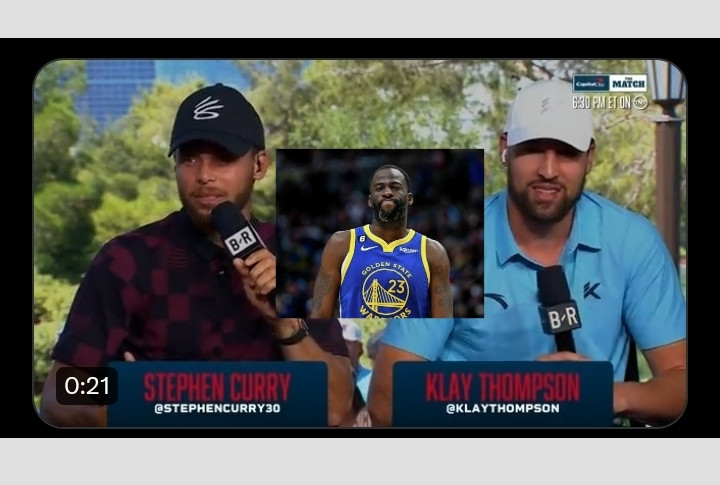 Inspiredlovers Screenshot_20230630-033614 Steph Curry and Klay Thompson Trolled and word-fight Draymond Green NBA Sports  Stephen Curry NBA World NBA News Klay Thompson Golden State Warriors Draymond Green 