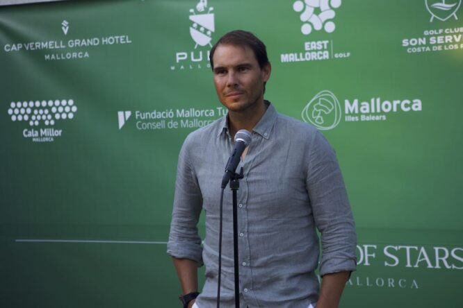 Inspiredlovers The-The-Battle-of-Stars-starts-with-the-presence-of-Rafa-Nadal The 'The Battle of Stars' starts with the presence of Rafa Nadal Sports Tennis  Tennis World Tennis News Rafael Nadal ATP 