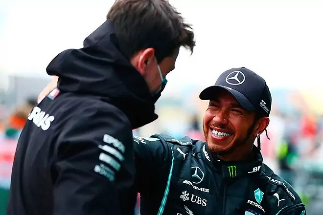 Inspiredlovers Toto-Wolff-responds-Lewis-Hamilton-relationship-rumors Lewis Hamilton Rocks Up to Silverstone with Adorable Date who F1 Fans Love Boxing Sports  Lewis Hamilton Formula 1 F1 News 