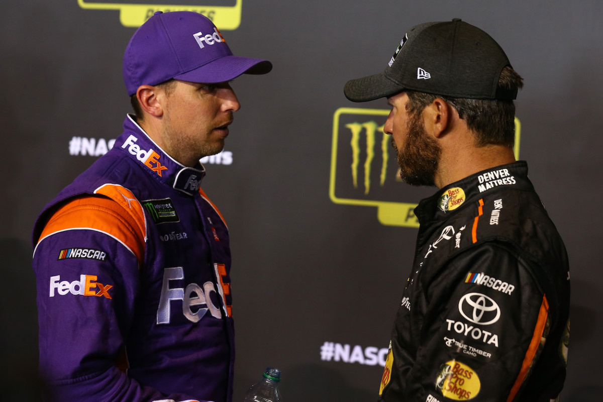 Inspiredlovers Denny-Hamlin-and-Martin-Truex-Jr.-latest-news “Created chaos and a real unfair advantage”: Denny Hamlin and Martin Truex Jr’s crew chiefs hit hard on NASCAR decision Boxing Sports  NASCAR World NASCAR News Martin Truex Jr. Denny Hamlin 