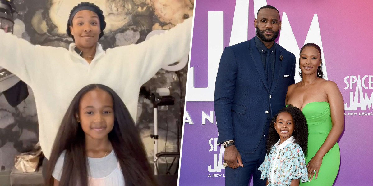 Inspiredlovers lebron-and-daughter-zhuri-james "LeBron James' daughter, Zhuri The Rising Star Taking the Digital World by Storm with Her YouTube Channel and Charismatic Adventures" NBA Sports  Zhuri James NBA World NBA News Lebron James Lakers 