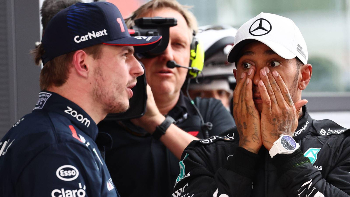 Inspiredlovers max-verstappen-lewis-hamilton-talk "Lewis Hamilton Fans Grow Anxious as Verstappen Considers Red Bull Talks – Is a Rivalry Brewing?" Boxing Sports  Max Verstappen Lewis Hamilton Formula 1 F1 News 