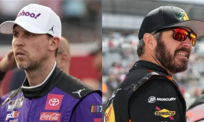 Inspiredlovers Martin-Truex-Jr.-Slams-Denny-Hamlin-400x240 "Shocking Drama Unfolds: Martin Truex Jr. Slams Denny Hamlin, Accuses Him of Sabotaging Race Over 11 Car That Had His Issue!" Boxing Sports  NASCAR News Martin Truex Jr. 