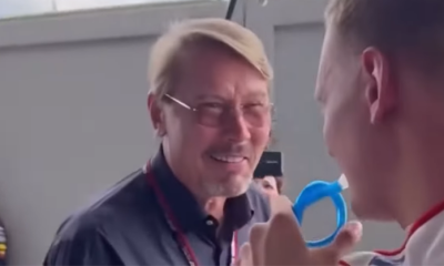 Inspiredlovers Mika-Hakkinen-congratulating-Mick-Schumacher-400x240 Mick Schumacher land ‘Perfect job’ Sports  