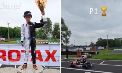 Inspiredlovers F1-legend-Kimi-Raikkonens-son-lands-a-big-karting-VICTORY-400x240 F1 legend Kimi Raikkonen's son lands a big karting VICTORY in quest to emulate his father Boxing Sports  