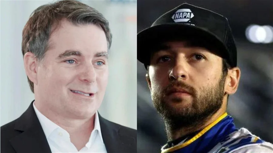 Inspiredlovers Jeff-Gordon-Chase-Elliott "Fans Erupt as Jeff Gordon's Controversial Monetary Excuse Shocks NASCAR Community: What Really Happened with Chase Elliott?" Boxing Sports  NASCAR News Chase Elliott 