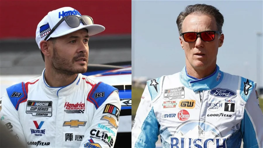 Inspiredlovers Kyle-Larson-and-Kevin-Harvick "This Is Crazy"- Kevin Harvick fires back at European media over Kyle Larson Sports  