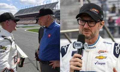 Inspiredlovers Ty-Gibbs-Joe-Gibbs-and-Dale-Jr-400x240 "Breaking the Silence: Dale Earnhardt Jr. and HMS Legend's Bold Move to Dissect Ty Gibbs' Painful Past!" Boxing Sports  NASCAR News Dale Earnhardt Jr. 