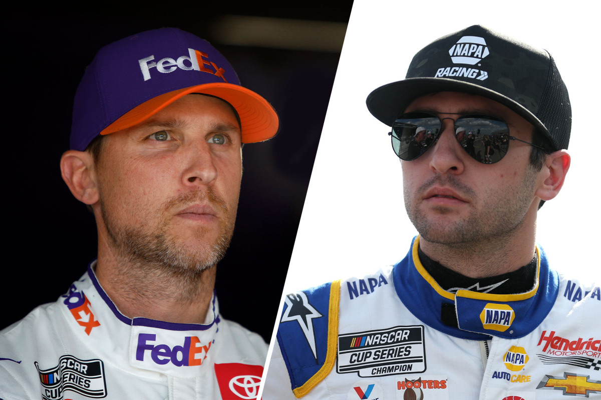 Inspiredlovers denny-hamlin-chase-elliot-wreck Devastated Denny Hamlin’s Touching Message to Chase Elliott Revealed Boxing Sports  