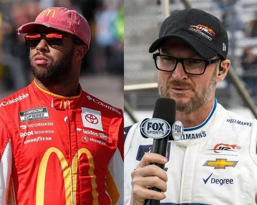 Inspiredlovers Dale-Earnhardt-Jr.-Joins-Forces-with-Bubba-Wallaces-Spotter-to-Break-Silence-on-Phoenix-Controversy "Revolution in the Ranks: Dale Earnhardt Jr. Joins Forces with Bubba Wallace's Spotter to Break Silence on Phoenix Controversy" Boxing Sports  NASCAR News Dale Earnhard Jr. 