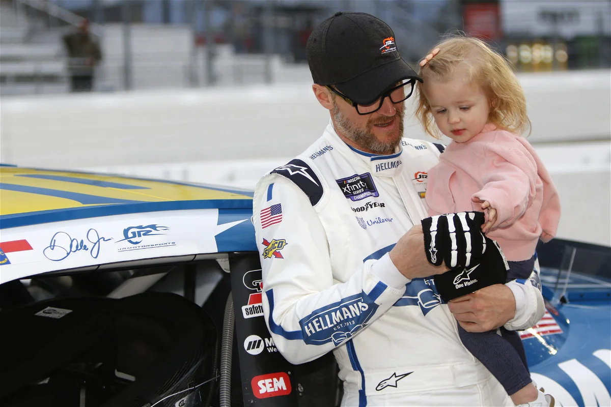 Inspiredlovers GettyImages-1239854089 “She Was Just Mad” Dale Earnhardt Jr Daughter Expresses Disappointment, Her Reaction Got Everyone Talking Sports  Dale Earnhardt Jr. 