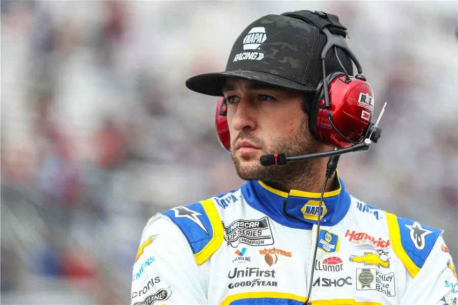 Inspiredlovers GettyImages-1437532885 Justin Marks Hilariously Warns Trackhouse Racing Prodigy as Off-Season Shenanigans Trigger ‘Chase Elliott’ Scare Sports  Chase Elliott 