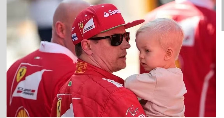 Inspiredlovers Screenshot_20240101-103438 Kimi Raikkonen Sends Ferrari Fans Through Shivers of Emotions as He Proudly Shares Picture of His Son in... Sports  Kimi Raikkonen Formula 1 F1 News 