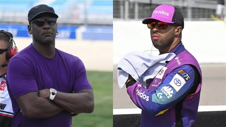Inspiredlovers FI-ES-1-16 “[Michael Jordan] Fire Him” – Bubba Wallace Left Fuming After Being Blamed for Nearly Taking Out His Own Photographer Sports  Bubba Wallace 