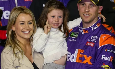 Inspiredlovers imago0027347887h-400x240 Unmarried Mother of Denny Hamlin’s Two Children Shares a Message on His Family Sports  Denny Hamlin 