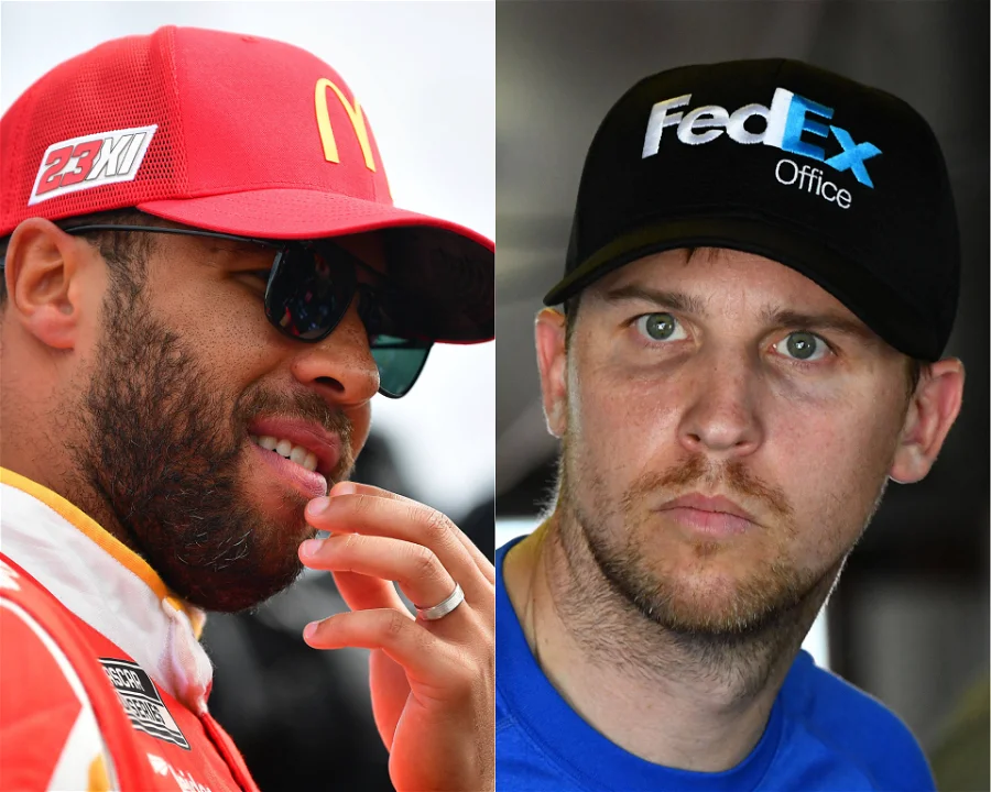 Inspiredlovers Untitled-design-6-5-54 "I can't be lying": Denny Hamlin reveals what went wrong during Bubba Wallace's fateful pitstop in Las Vegas Sports  NASCAR News Bubba Wallace 