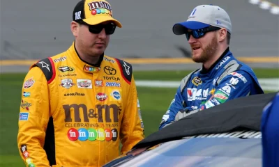 Inspiredlovers Dale-Earnhardt-Jr.-and-Kyle-Busch-400x240 This is Bad Omen: Dale Earnhardt Jr Left Frustrated as NASCAR “F*cked Everything Up” on Kyle Busch’s Expense Sports  Dale Earnhardt Jr. 