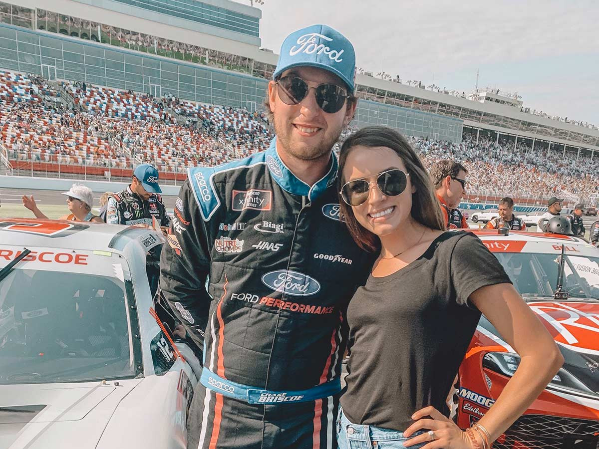 Inspiredlovers u18066_slide_44868 "I was crying inside the race car" - Chase Briscoe dedicated emotional Xfinity win to wife Marissa amidst personal tragedy Sports  