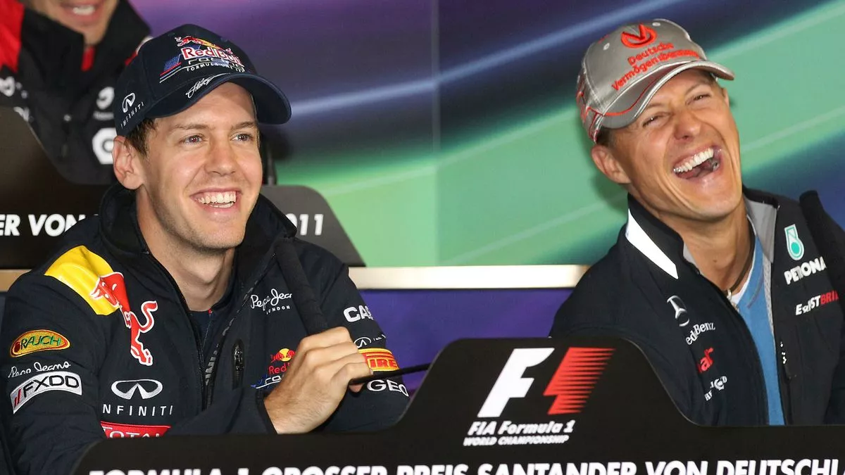 Inspiredlovers 0_Motorsport-Formula-1-Formula-one-German-Grand-Prix-23362408387891 Sebastian Vettel reveals emotional conversation with F1 legend Michael Schumacher Sports  