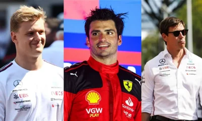 Inspiredlovers L-R-Mick-Schumacher-Carlos-Sainz-Toto-Wolff-1-400x240 Bad News for Carlos Sainz as Toto Wolff Delivers Verdict on Mick Schumacher F1 Participation Sports  